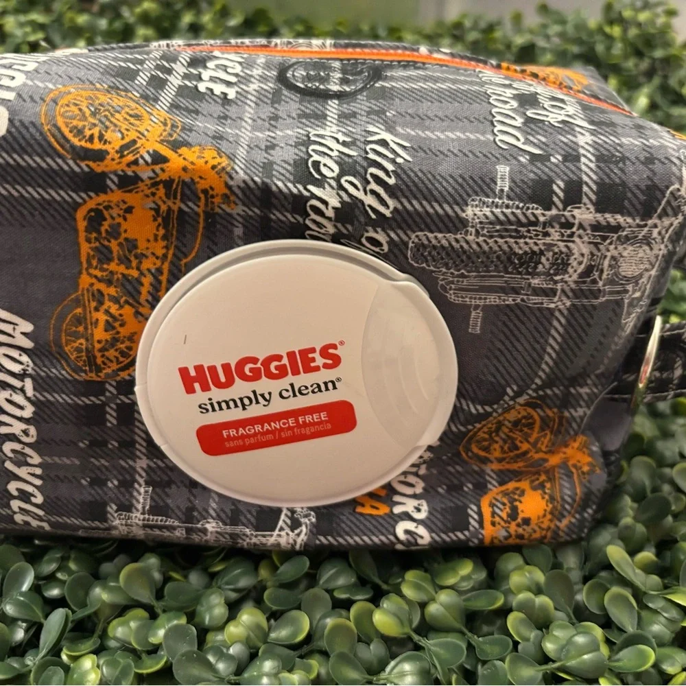 Huggies Kids Diaper Cover - Gray and Orange